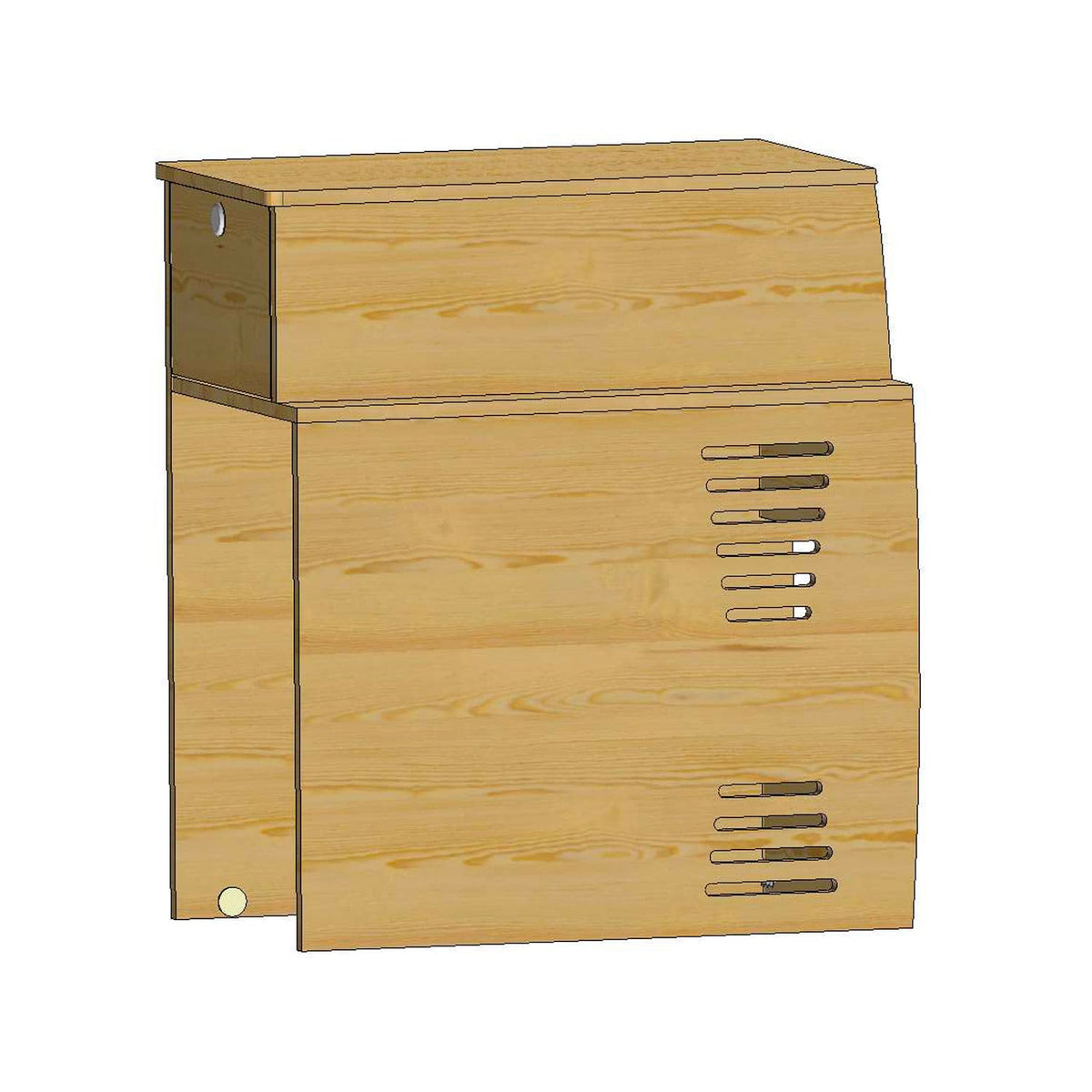 Meuble Bas Frigo et Cuisine Nature VG01