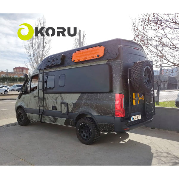 Porte-roue de secours sans échelle pour Fiat Ducato Koru Soluciones